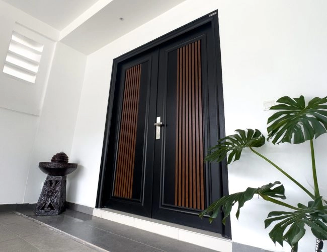 AlutechDoor Security Door Double Door DT603W