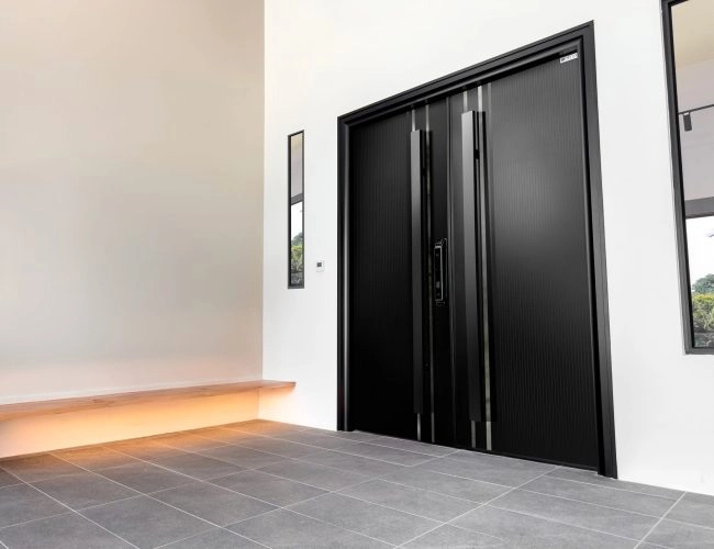 Security door Malaysia Aluminum door Luxury security door Delux security door price Aluminium security door Alutechdoor Security door design for home Best safety door Best security door malaysia Modern security door Security door design Double Door LX106