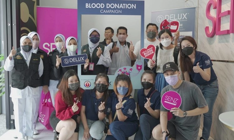 DELUX Blood Donation Campaign