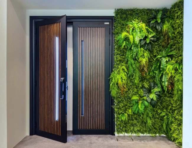 Security door Malaysia Aluminum door Luxury security door Delux security door price Aluminium security door Alutechdoor Security door design for home Best safety door Best security door malaysia Modern security door Security door design Double Door DT663W