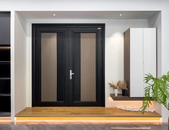 Security door Malaysia Aluminum door Luxury security door Delux security door price Aluminium security door Alutechdoor Security door design for home Best safety door Best security door malaysia Modern security door Security door design Double Door DT707