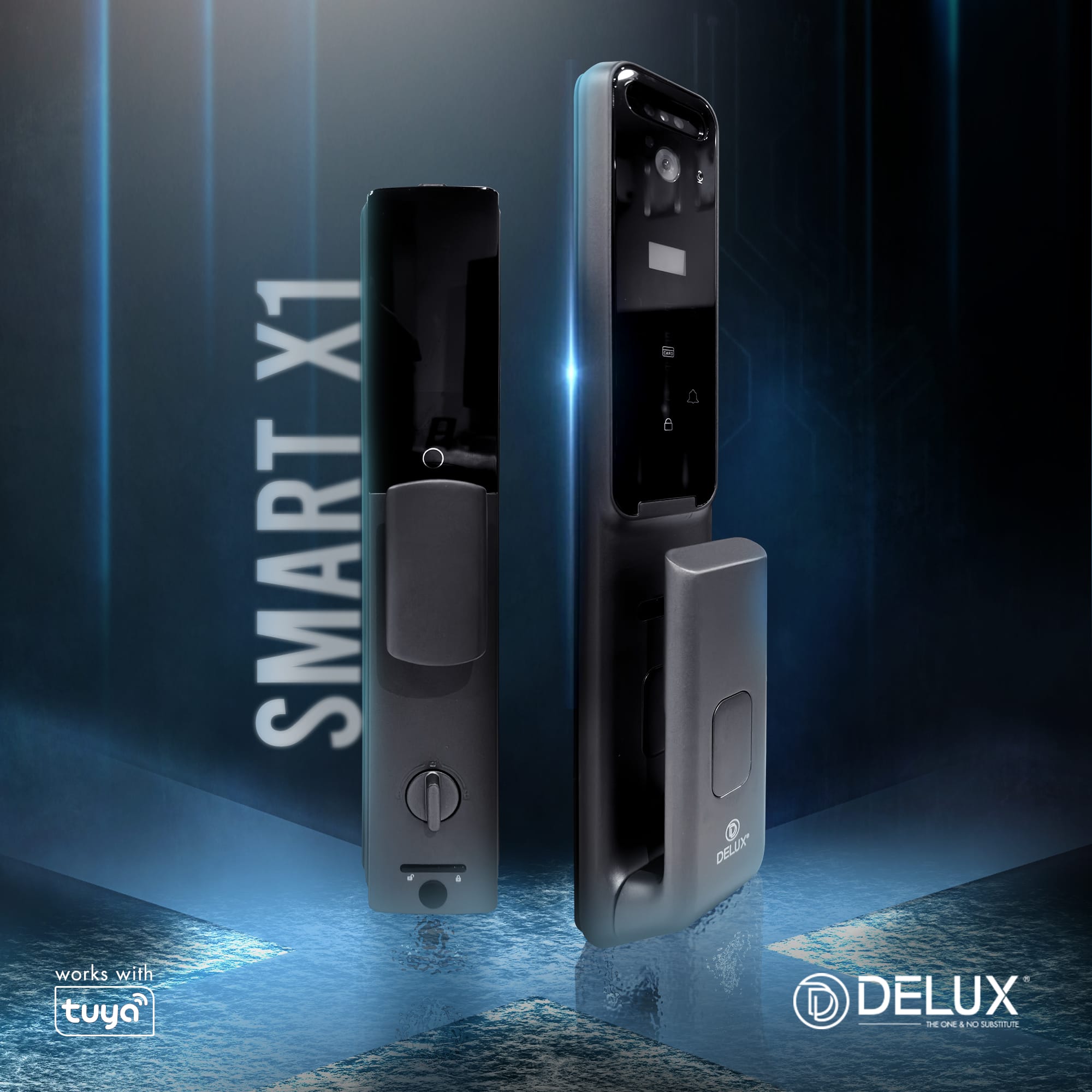 DELUX Smart Digital Lock Smart X1 1