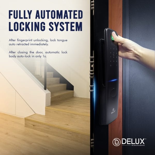DELUX Smart 8 Digital Lock 2