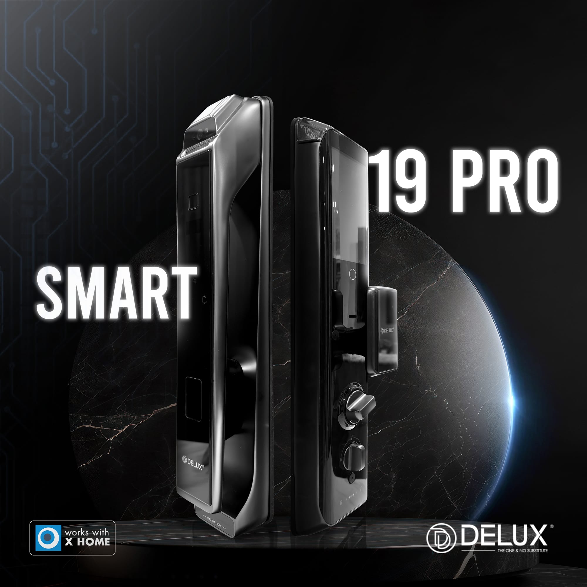 DELUX Smart Digital Lock Smart 19 Pro 1