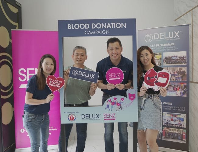 DELUX Blood Donation Campaign