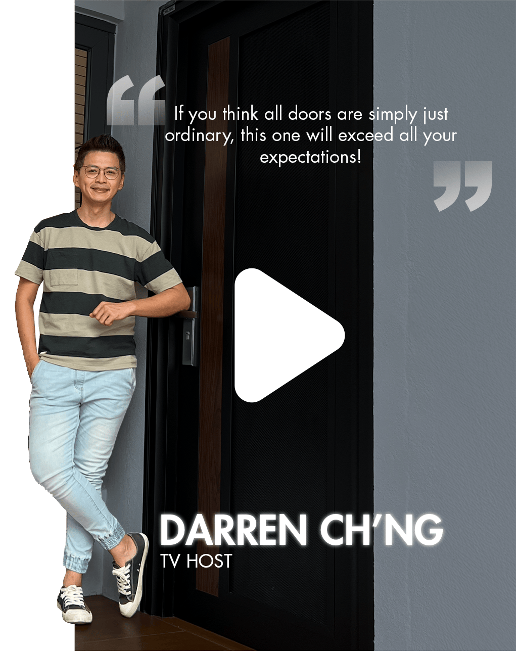 AlutechDoor testimonial play button