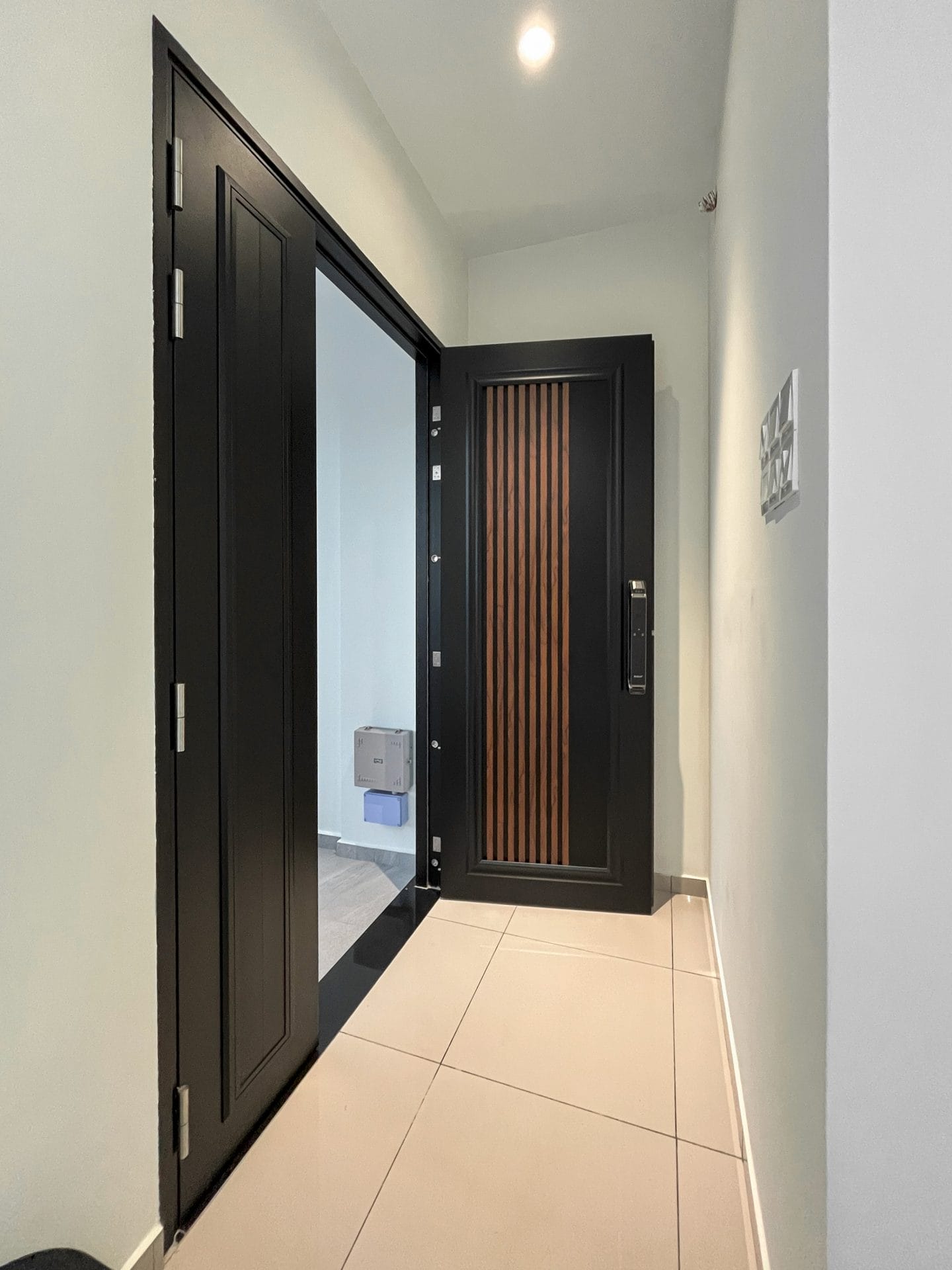 AlutechDoor Security Door One and Half Door DT603W