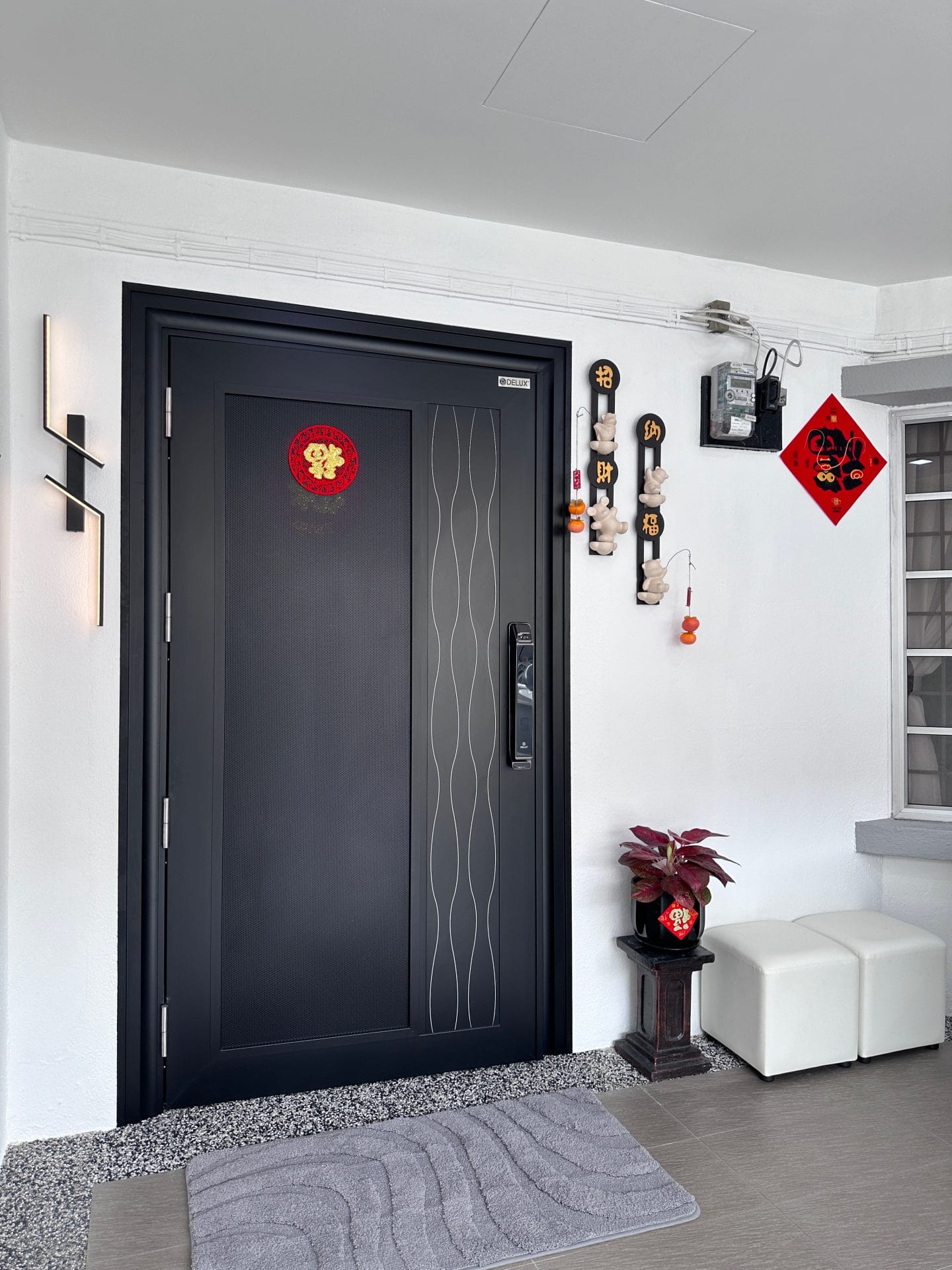 AlutechDoor Security Door Single Door DT602