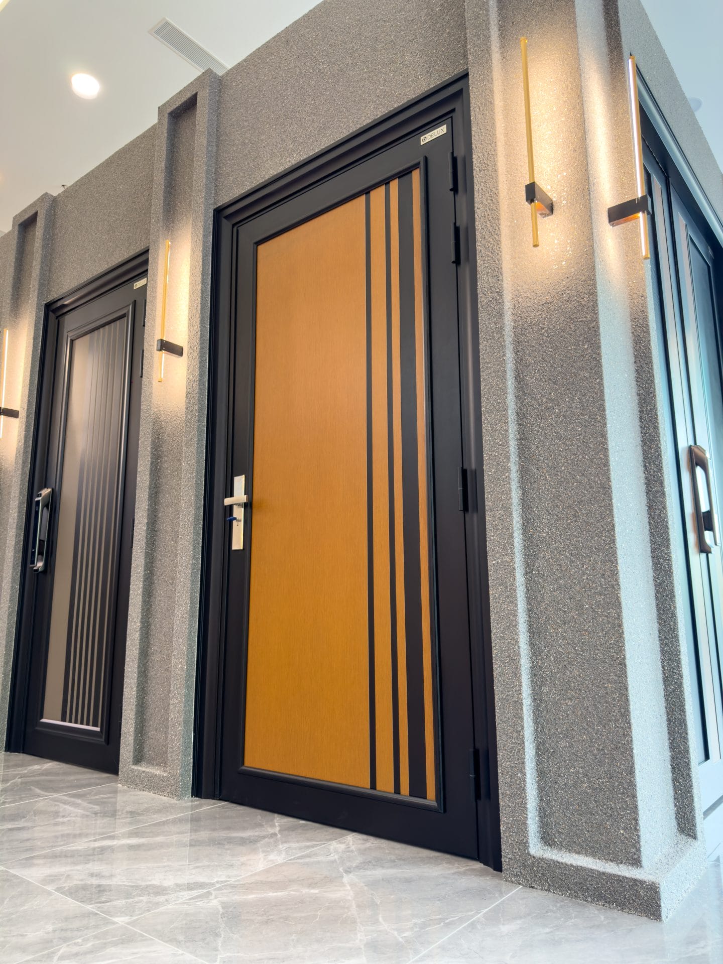 Security door Malaysia Aluminum door Luxury security door Delux security door price Aluminium security door Alutechdoor Security door design for home Best safety door Best security door malaysia Modern security door Security door design Single Door DT804W