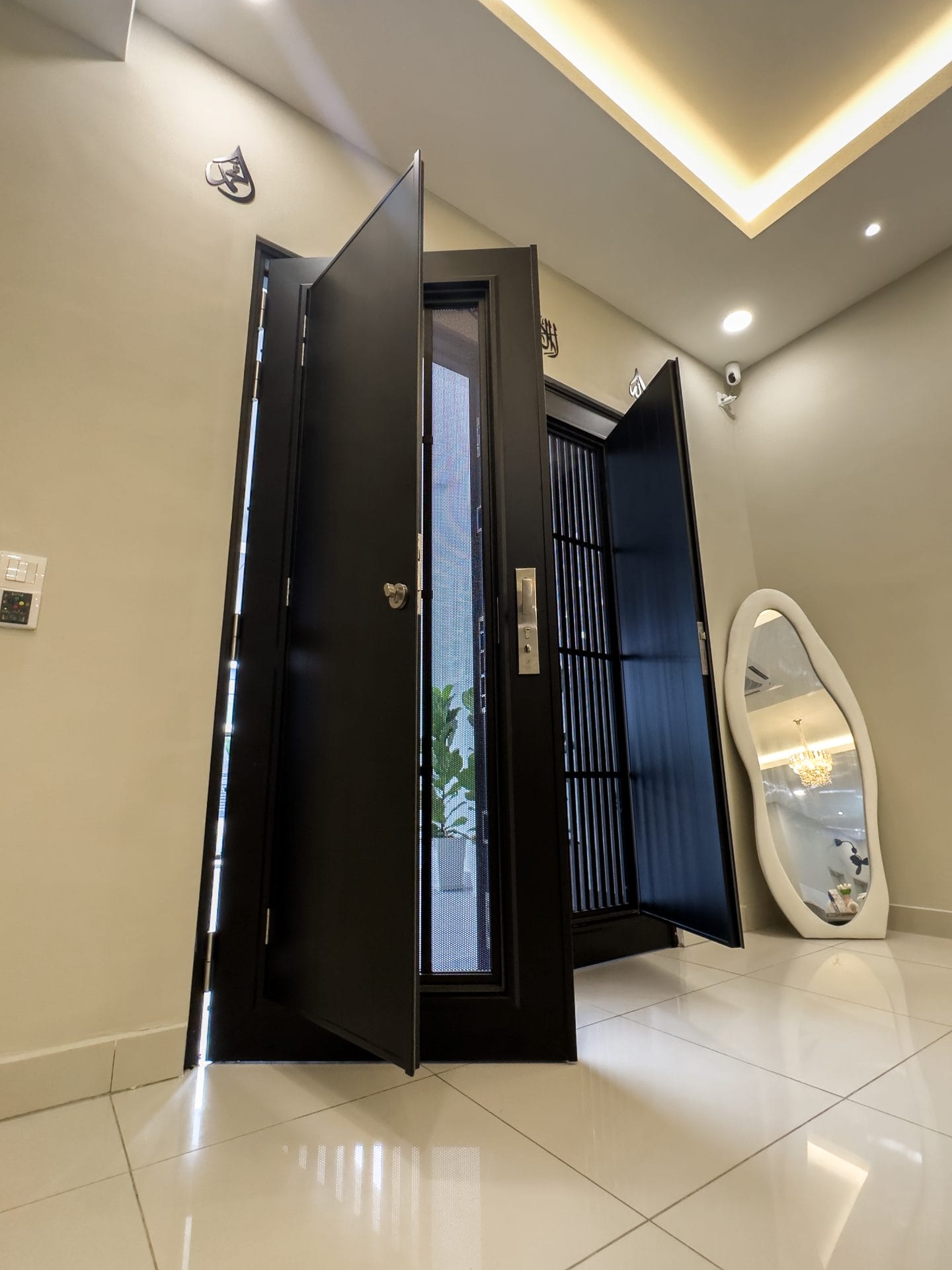 AlutechDoor Security Door Double Door DT603W
