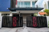 Trackless folding gate Trackless autogate Folding gate Malaysia Aluminium gate Malaysia Delux autogate Unigate Autogate Malaysia Unigate Malaysia Trackless gate Malaysia Aluminium gate supplier Malaysia Aluminium auto gate Autogate price Autogate system price Trackless autogate malaysia price Autogate malaysia price Aluminium gate suppliers Tricity