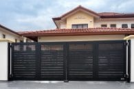 Trackless folding gate Trackless autogate Folding gate Malaysia Aluminium gate Malaysia Delux autogate Unigate Autogate Malaysia Unigate Malaysia Trackless gate Malaysia Aluminium gate supplier Malaysia Aluminium auto gate Autogate price Autogate system price Trackless autogate malaysia price Autogate malaysia price Aluminium gate suppliers texstone x4