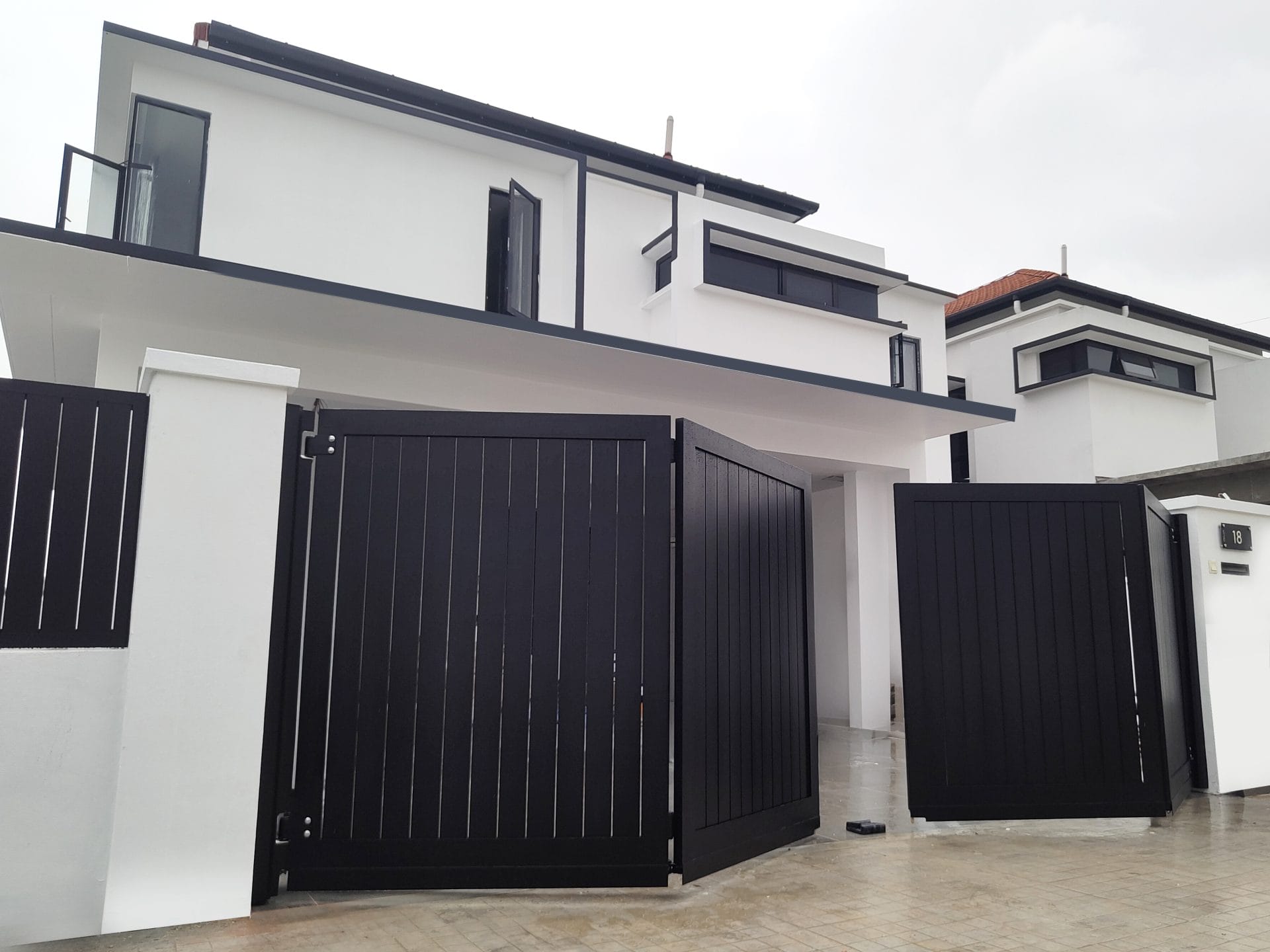 [DONE]UniGate Plus_Contemporary 802_17ft x 6ft_Shah Alam (5)