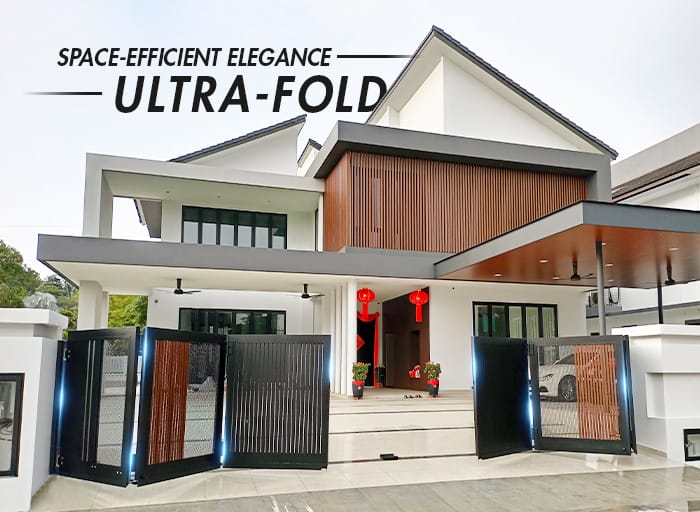 maximise your entrance space with DELUX UltraFold