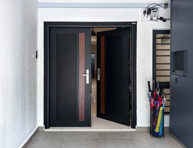 AlutechDoor Double Door DT601W
