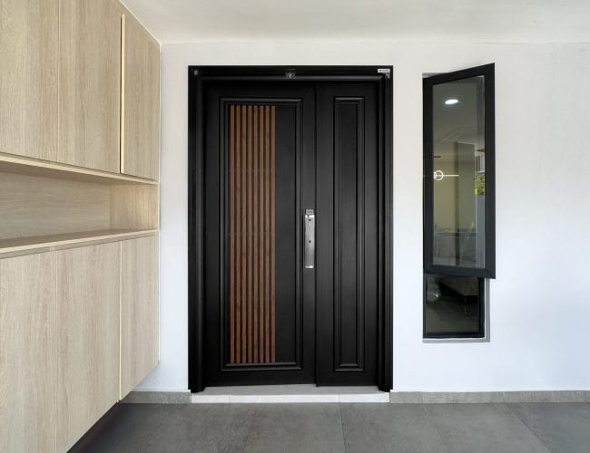AlutechDoor Security Door One and Half Door DT603W