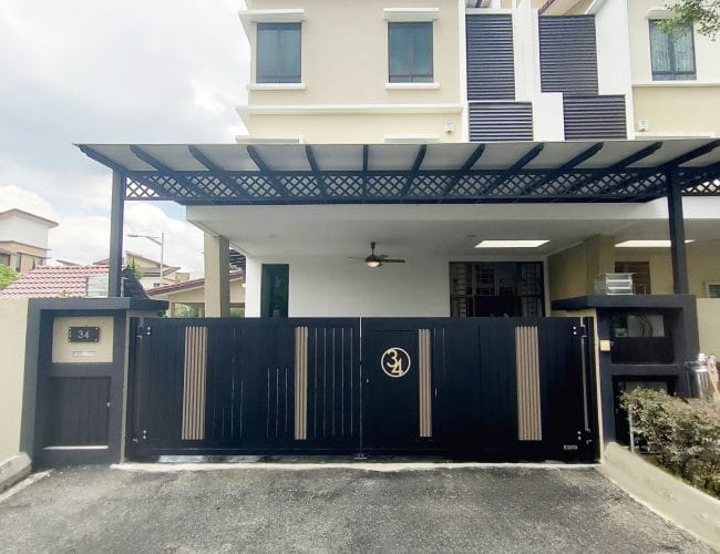 [DONE] UniGate Pro_Elite 3_18ft x 5ft 5in_Taman Tropika 2, Kajang 4